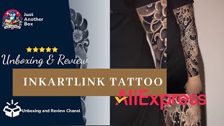 Inkster tattoo von Aliexpress im Test Temporäres Tattoo taugt es was?