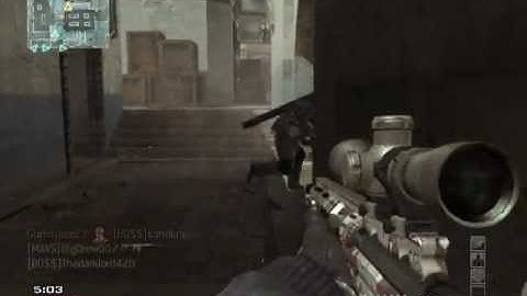 Mw3 - WORST TRICKSHOT FAIL EVER!
