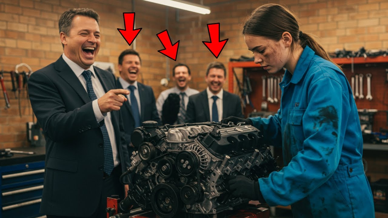 KINEVETTÉK a Szerelő Lányát amikor Javítani Kezdte a Motort... az Eredmény Mindenkit SOKKOLT