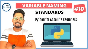 #10 Python Tutorial for Beginners | Python- Variable Naming Standards Camel | Pascal | Snake Case