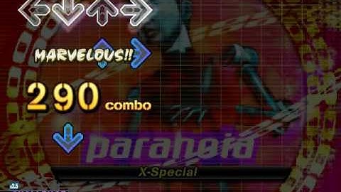 [DDR X/stepmania/TRANS] PARANOiA(X-Special) [Single-CHALLENGE] 98.794%