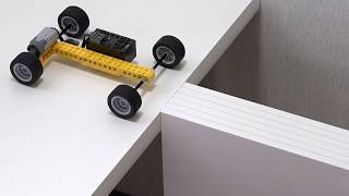 Can a LEGO Car Cross the World's Narrowest Bridge? 🌉 Extreme Evolution Challenge!