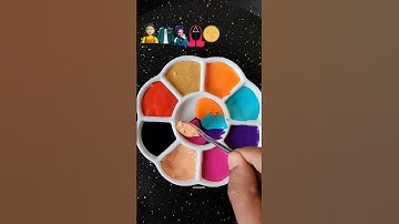 Guess the mixed color of Squid Game 2 part109 #오징어 게임 #colormixing #squidgame2 #satisfying #asmr