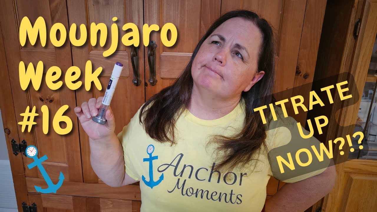 BEST time to titrate up on MOUNJARO/ZEPBOUND?! Week #16