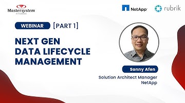 [Part 1/2] Next-Gen Data Lifecycle Management | Webinar Series | Mastersystem Infotama