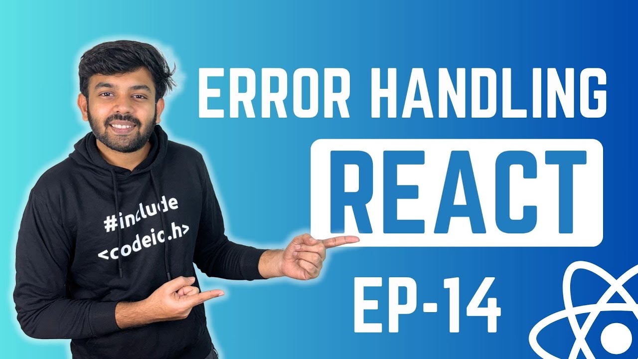 Error handling  in React | React Ep- 14 | code io - Tamil