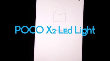 POCO X2 LED LIGHT ROOTED MIUI