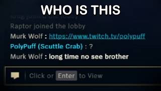 My contact at Riot watches my stream-