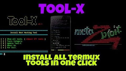 🔥How to Install Tool-X In Termux Android/IOS😊