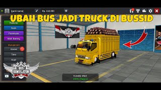 HOW TO TURN A BUS INTO A TRUCK IN THE GAME BUS SIMULATOR INDONESIA screenshot 3