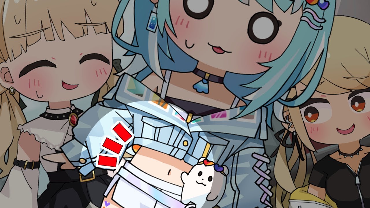 【手描き】らむちぷよぷよ説を頑張ってフォローする小雀とと【ぶいすぽっ！/小雀とと/神成きゅぴ/白波らむね】【マンガ動画/アニメ/VTuber】