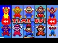 ⏮️REVERSE Evolution of TIME UP! in Super Mario Bros. Remastered - 4K