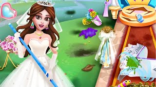 Princess Wedding CleanUp Game Walkthrough Review #games #gameplaywalkthrough #gameplay #cleaning screenshot 1