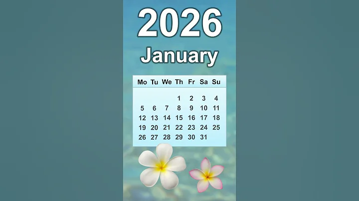 January 2026 Calendar
