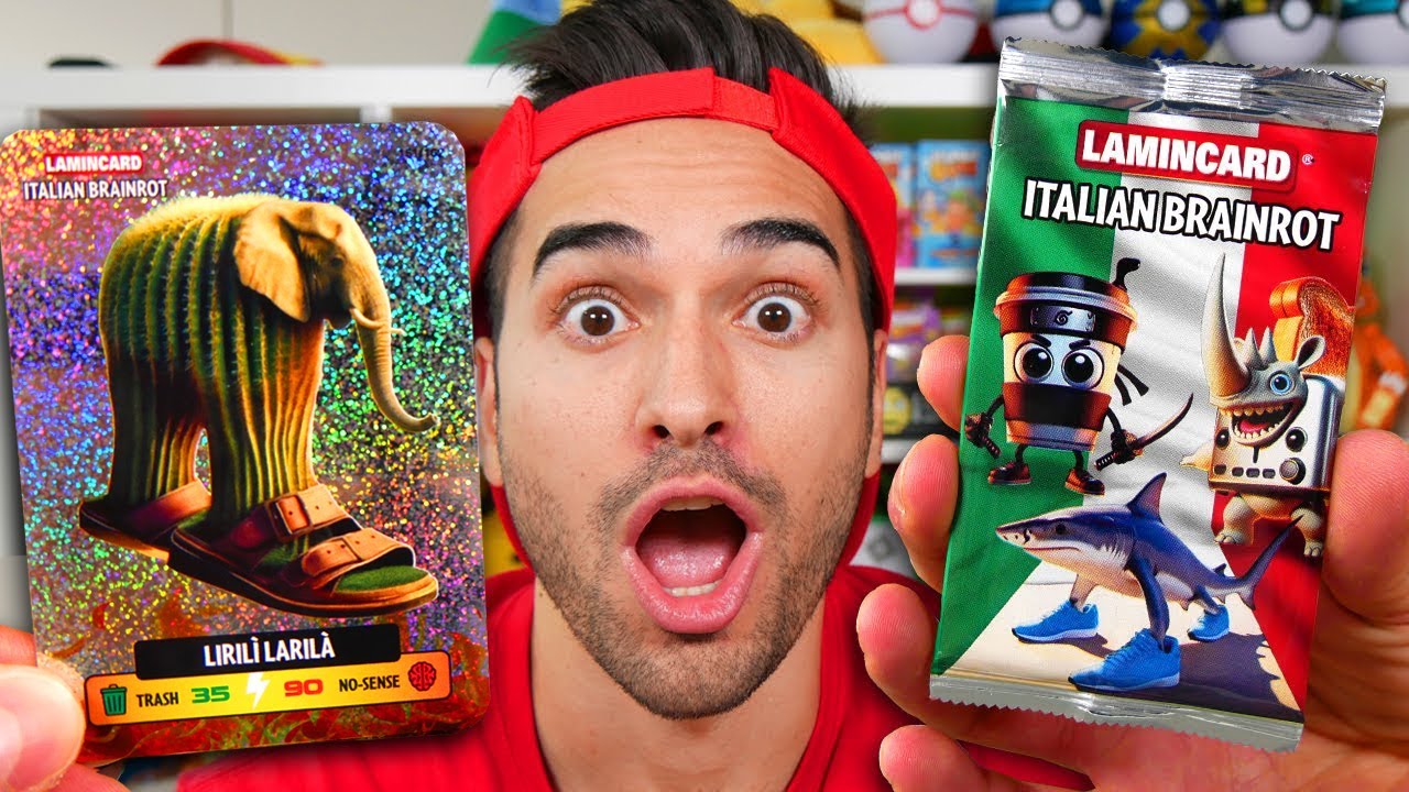 APRO LE NUOVE LAMINCARDS DEI BRAIN ROT E TROVO LIRILÌ LARILÀ