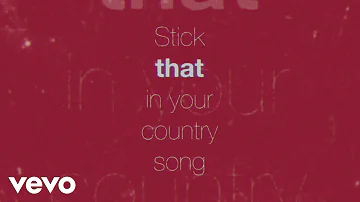 Eric Church - Stick That In Your Country Song (Official Lyric Video)