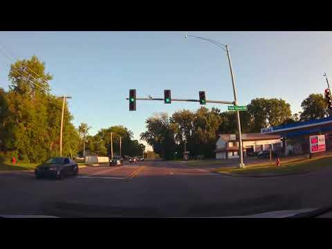 Zion Illinois Toward Waukegan Illinois On A Hot Summer Evening In June 2022