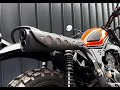 Diabolus Retro Scrambler Slip on for Honda CL300 &amp; 500