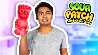 DIY How To Make Giant Sour Patch kawaiis!