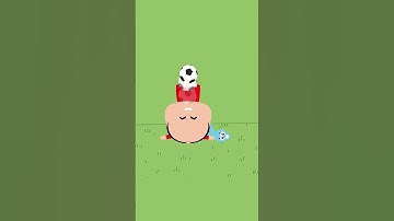 Pass her the ball, Jimmy Five, if you wanna see some real soccer tricks!  ⚽ 🥰 #shorts