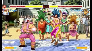 Ultra Street Fighter II(Switch)-Vega vs T.Hawk IV