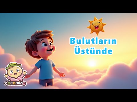 🌈✨Bulutların Üstünde – Neşeli Çocuk Şarkısı | CocoMino Kids 🎶☁️