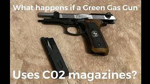 Can a Green Gas gun use C02?