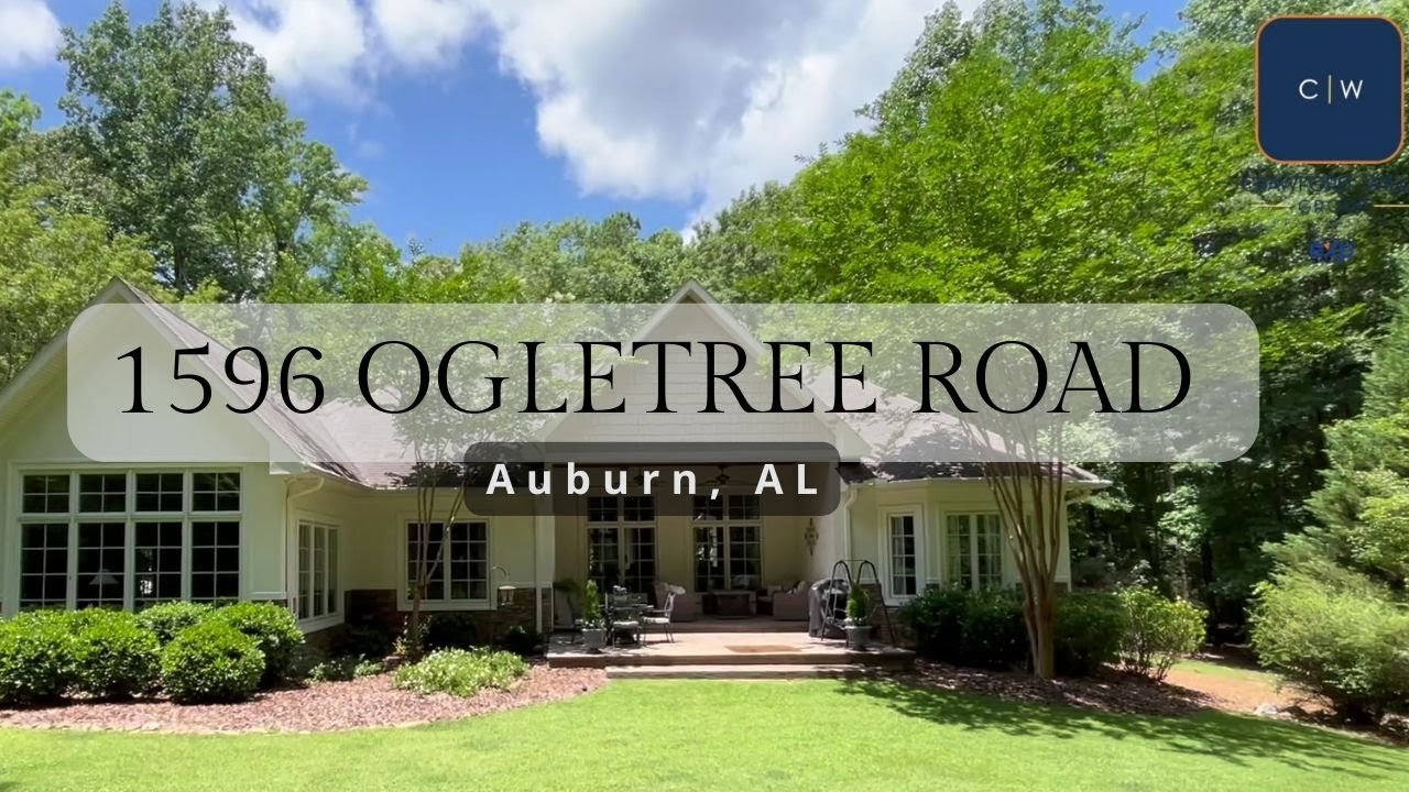Privacy and Convenience. Home Tour 1596 Ogletree Road Auburn, AL. 