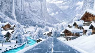 ❄️ 4K 윈터 원더랜드 드라이브 – 스위스 아이롤로에서 만나는 순수한 알프스의 마법 🚗🤍 screenshot 1