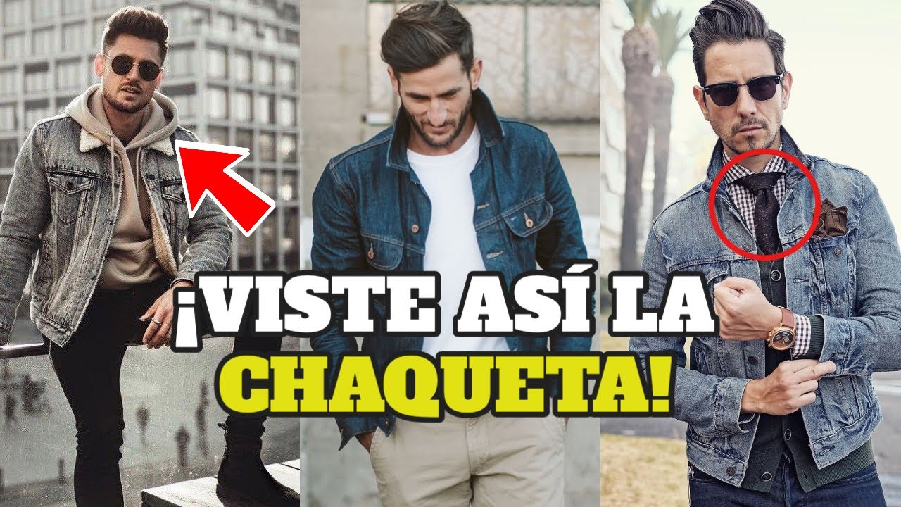 outfit chamarra cafe hombre