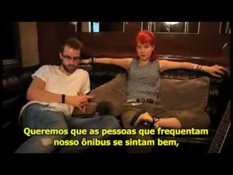 QA with Paramore - Jeremy and Hayley HCT [LEGENDADO] paramore.com.br