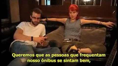 QA with Paramore - Jeremy and Hayley HCT [LEGENDADO] paramore.com.br