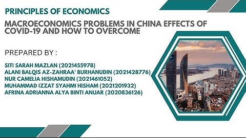 ECO120 VIDEO ASSIGNMENT | MACROECONOMICS IN CHINA