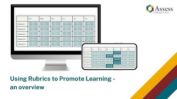 Using Rubrics to Promote Learning - an overview