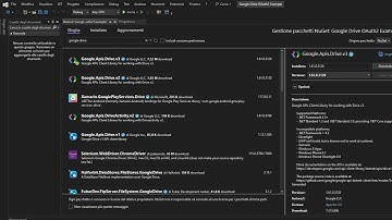 Google Drive API in C# E1 - OAuth2 Authentication Example and Fetching file list