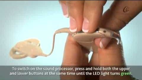 Turning the Sound Processor On and Off (Advanced User Interface)