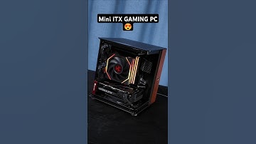 Beautiful mini itx gaming pc build with rtx 4060ti 🔥 #pcbuild #gamingpc #miniitx #pc