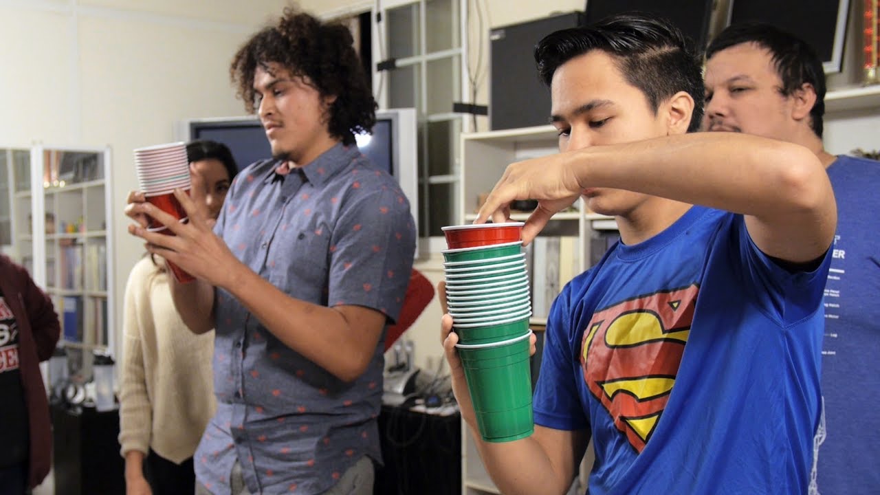 One up games. Minute to win it games. Minute to win it game with Cups. A minute to win games.