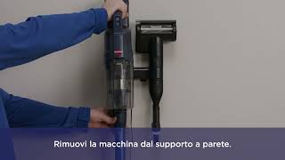 BISSELL PowerClean DualBrush - Montaggio Del Supporto A Parete