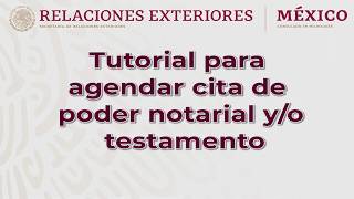 Cómo Programar Una Cita Para Poder Notarial Yo Testamento?