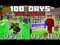 I Survived 100 Days in a Minecraft Zombie Apocalypse