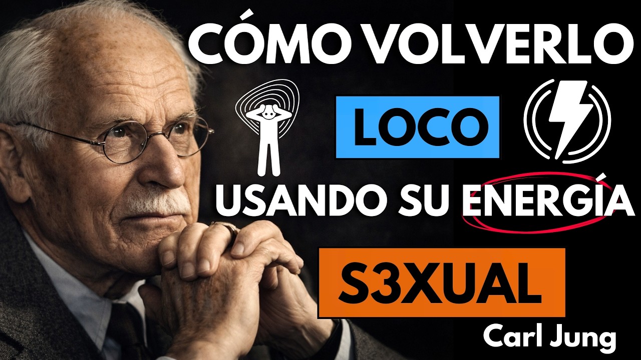 Cómo volverlo LOCO usando su energía masculina (sin tocarlo) | Carl Jung