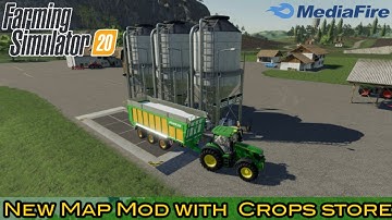 FS 20 New Map Mod Full Game with New crops store download link.