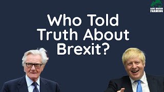 History Shows Heseltine Has Been Consistent On Boris & #Brexit