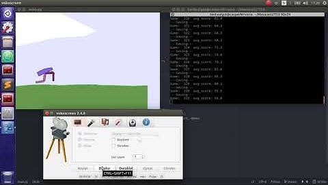 TD3 algorithm with bipedal walker