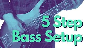 How to Setup Your Bass Guitar // Low Action and No Fret Buzz