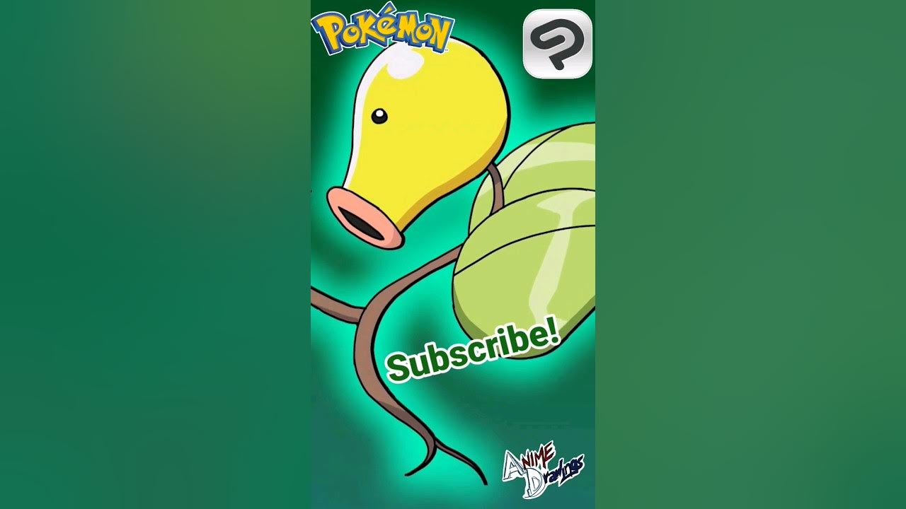 Bellsprout or Peashooter ? 🫣😅 Drawing bellsprout en 15 seconds ️ bellsprout pokemon shorts 