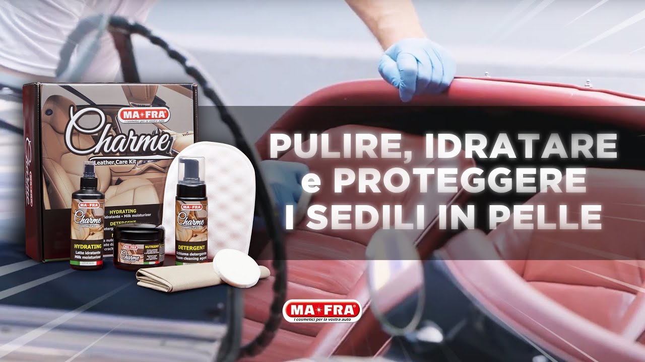 10 - Beauty routine: Come pulire i sedili in pelle dell'auto con il KIT  CHARME