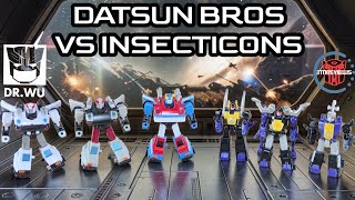Dr Wu DW-E43 thru DW-E48 (AKA Datsun Bros &amp; Insecticons)