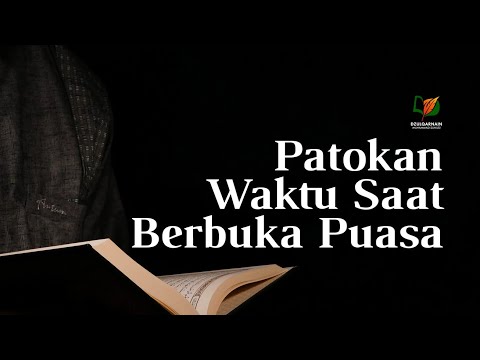 Buka Puasa Timing